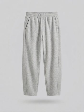 Pantalon Balloon Fit – Gris / Noir