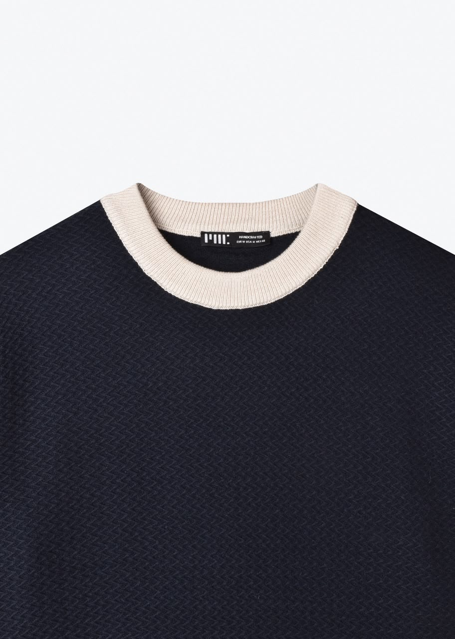 TEXTURED KNIT T-SHIRT – Image 2
