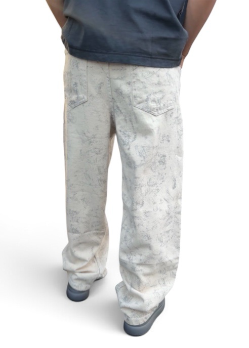 Super Baggy – Écru Délavé – Image 4